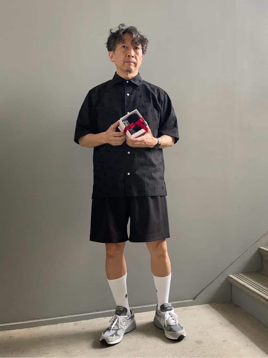 デザイナーTAKEman さんの「TAKEO KIKUCHI｜【Made in JAPAN】タオルハンカチ」を使ったコーディネート