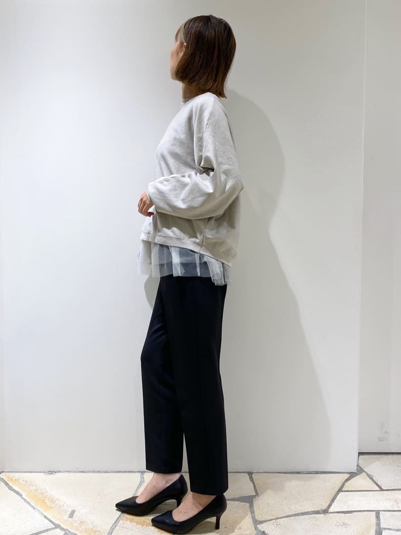 rieさんの「index｜【抗菌防臭加工/7cmヒール】ベーシックパンプス/通勤対応」を使ったコーディネート