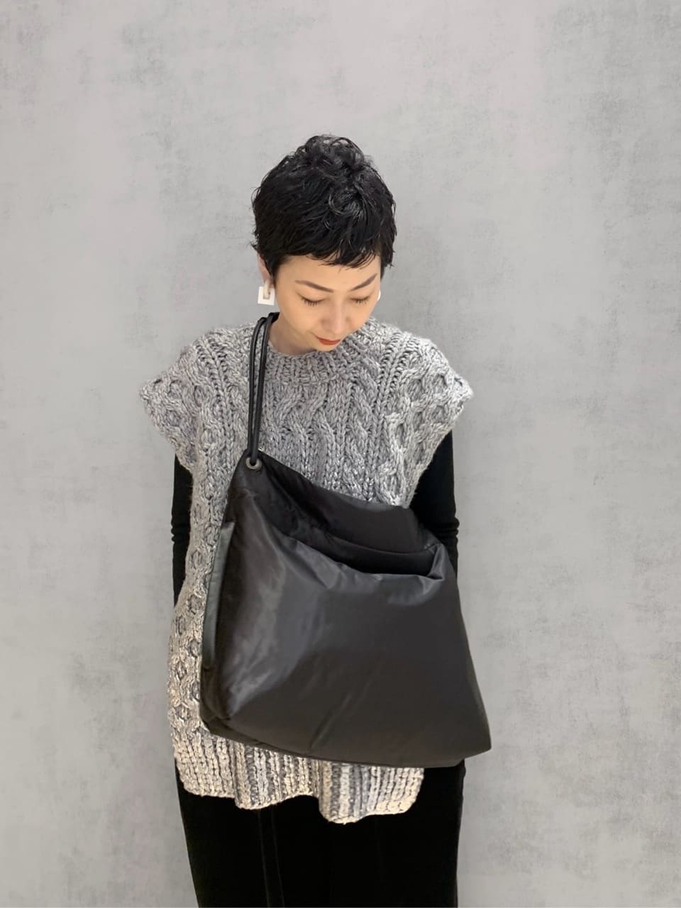 Kさんの「HIROKO HAYASHI｜ENORME（エノルメ）ショルダーバッグ」を使ったコーディネート