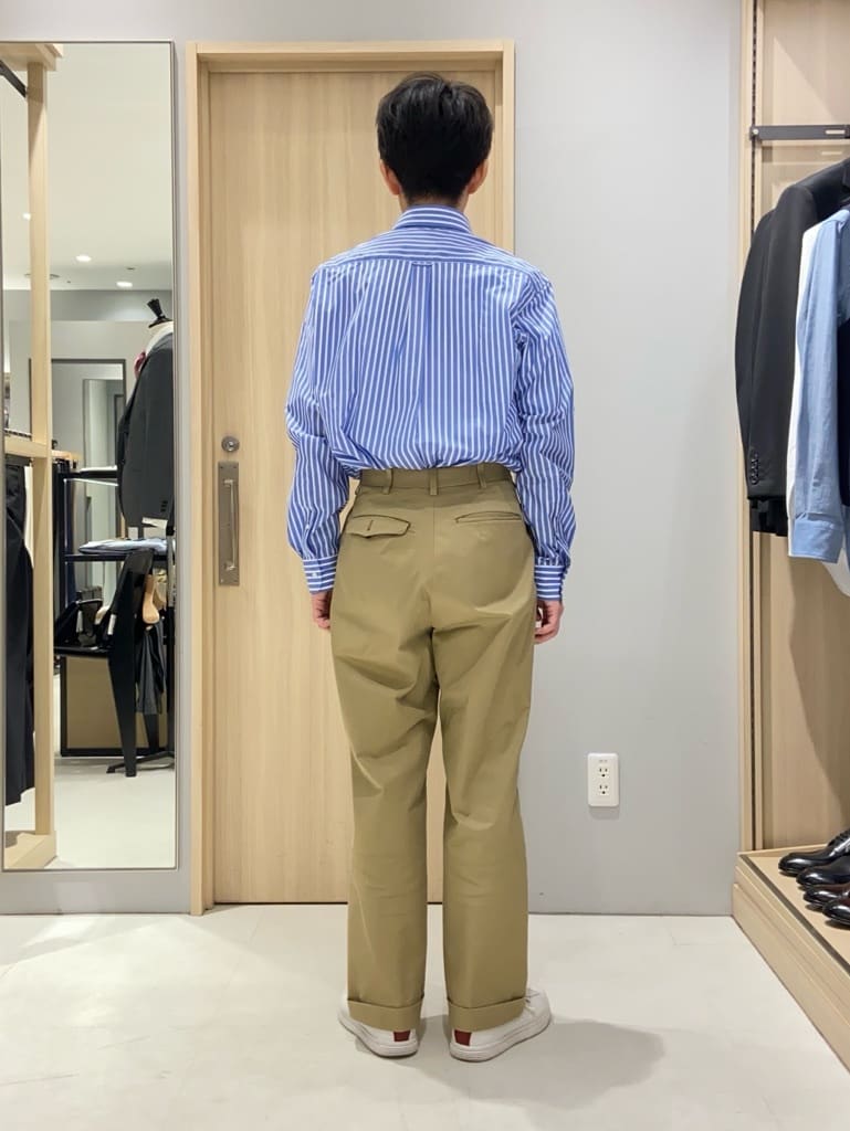 わいずみさんの「TAKEO KIKUCHI｜【抗菌防臭／5サイズ展開】ハイゲージポンチ Tシャツ」を使ったコーディネート