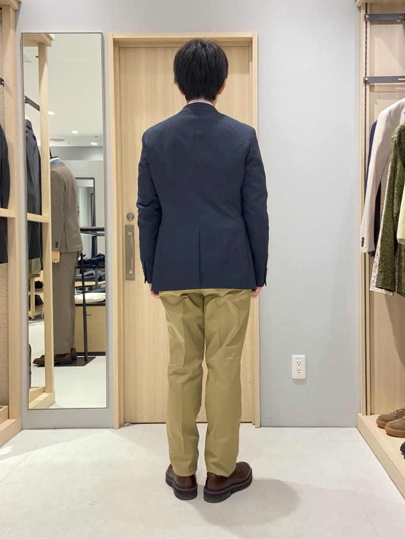 わいずみさんの「TAKEO KIKUCHI｜【オフィスカジュアル対応】ドレス チノパンツ」を使ったコーディネート