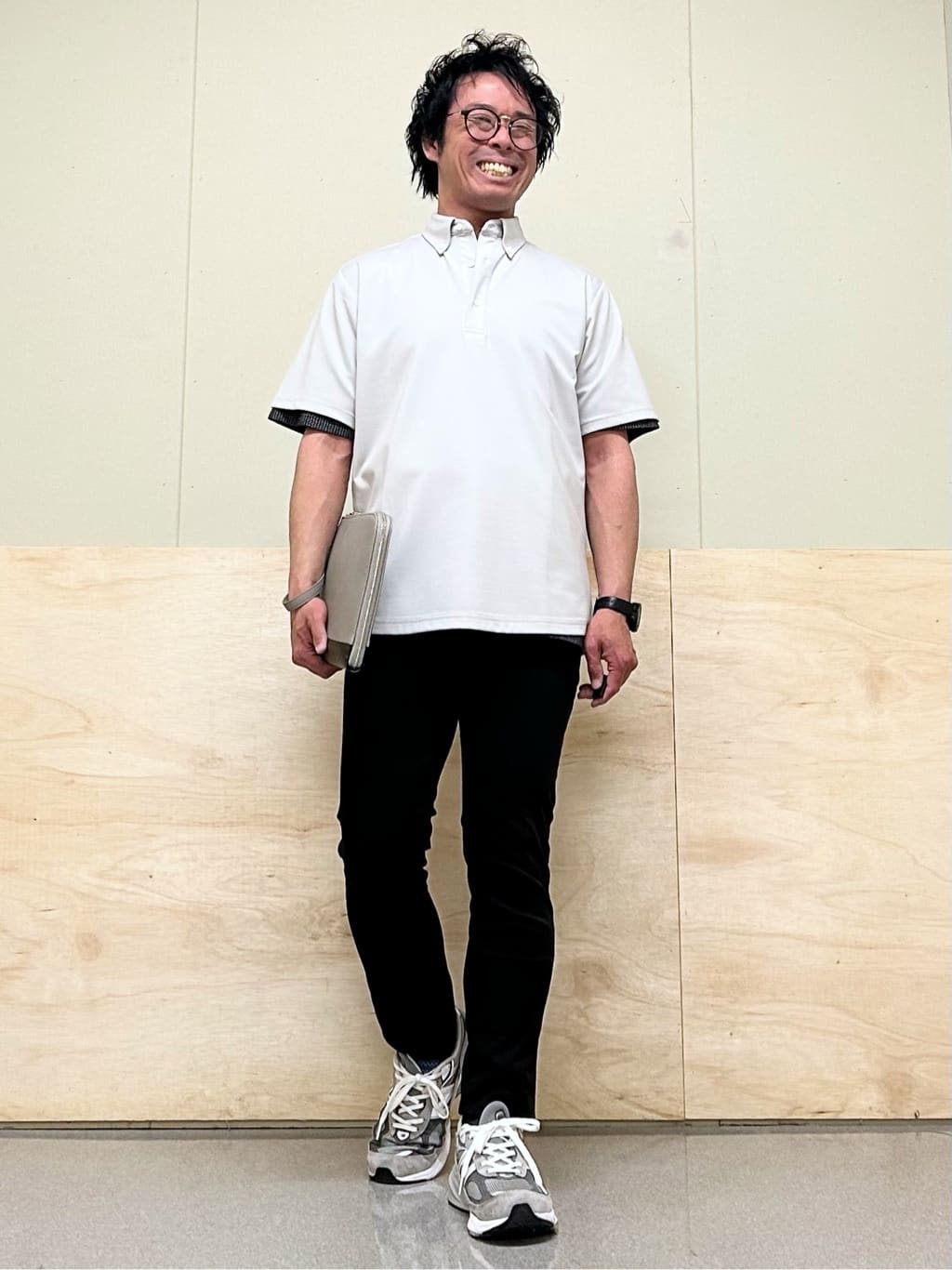 KENJI Iさんの「THE SHOP TK｜【ご好評につき再入荷！！】L字クラッチバッグ 冠婚葬祭/ビジネス/セレモニー/パーティー」を使ったコーディネート