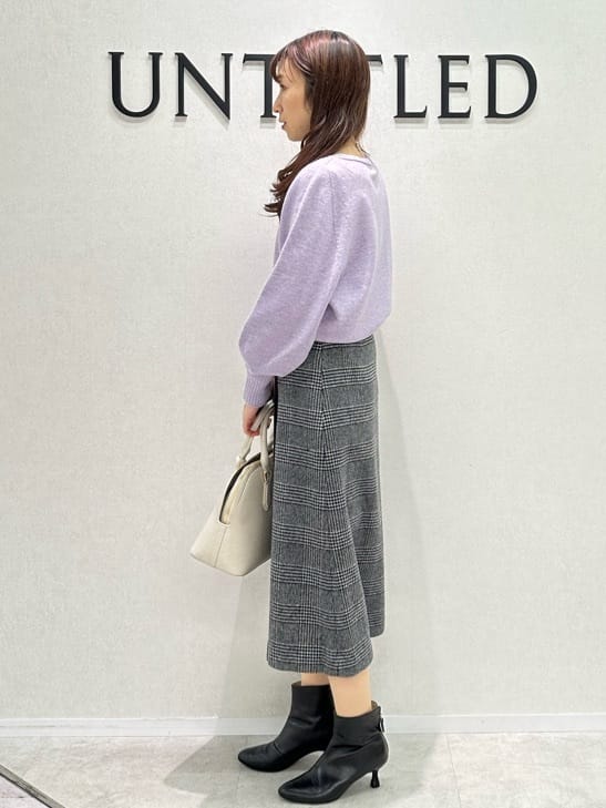 Miwaさんの「UNTITLED｜【日本製／2WAY衿】スタンドカラー ロングコート」を使ったコーディネート