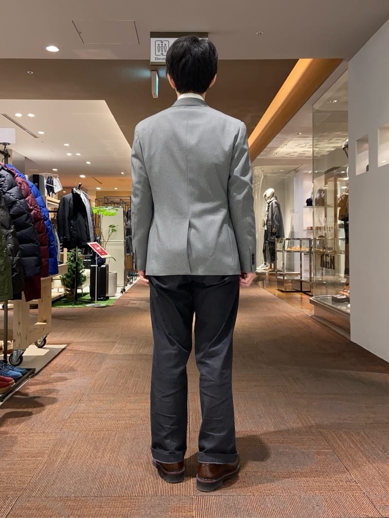 わいずみさんの「TAKEO KIKUCHI｜【Made in JAPAN】ブロード レギュラーカラー ドレスシャツ」を使ったコーディネート