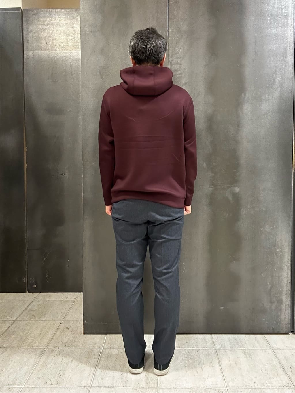 coheyさんの「TAKEO KIKUCHI｜【Sサイズ～】エアダン プルオーバー パーカ」を使ったコーディネート