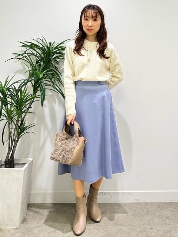 Miwaさんの「UNTITLED｜【日本製／2WAY衿】スタンドカラー ロングコート」を使ったコーディネート