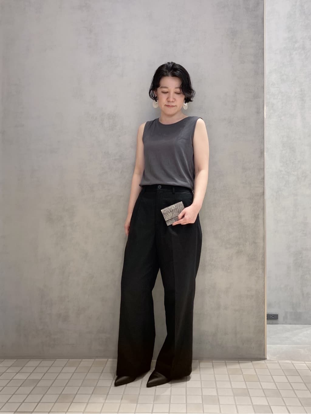 Cさんの「HIROKO HAYASHI｜DAMASCO（ダマスコ）ミニ財布スリム」を使ったコーディネート