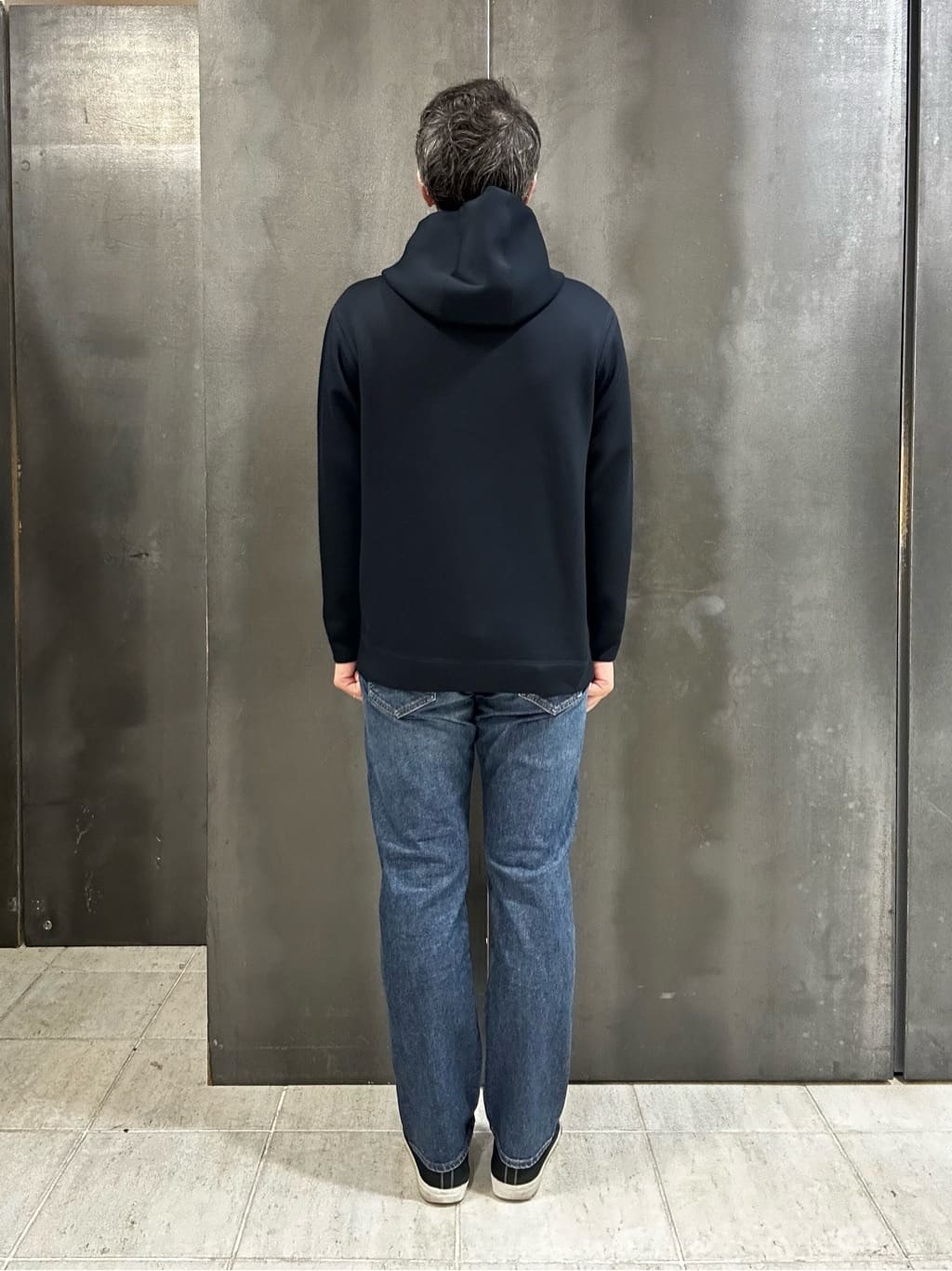 coheyさんの「TAKEO KIKUCHI｜【Sサイズ～】エアダン プルオーバー パーカ」を使ったコーディネート