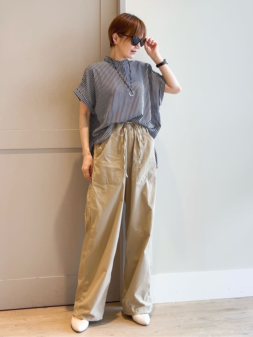 yamakoさんの「grove｜＜Lee&times;grove（別注色あり）＞ PAINTER PANTS」を使ったコーディネート