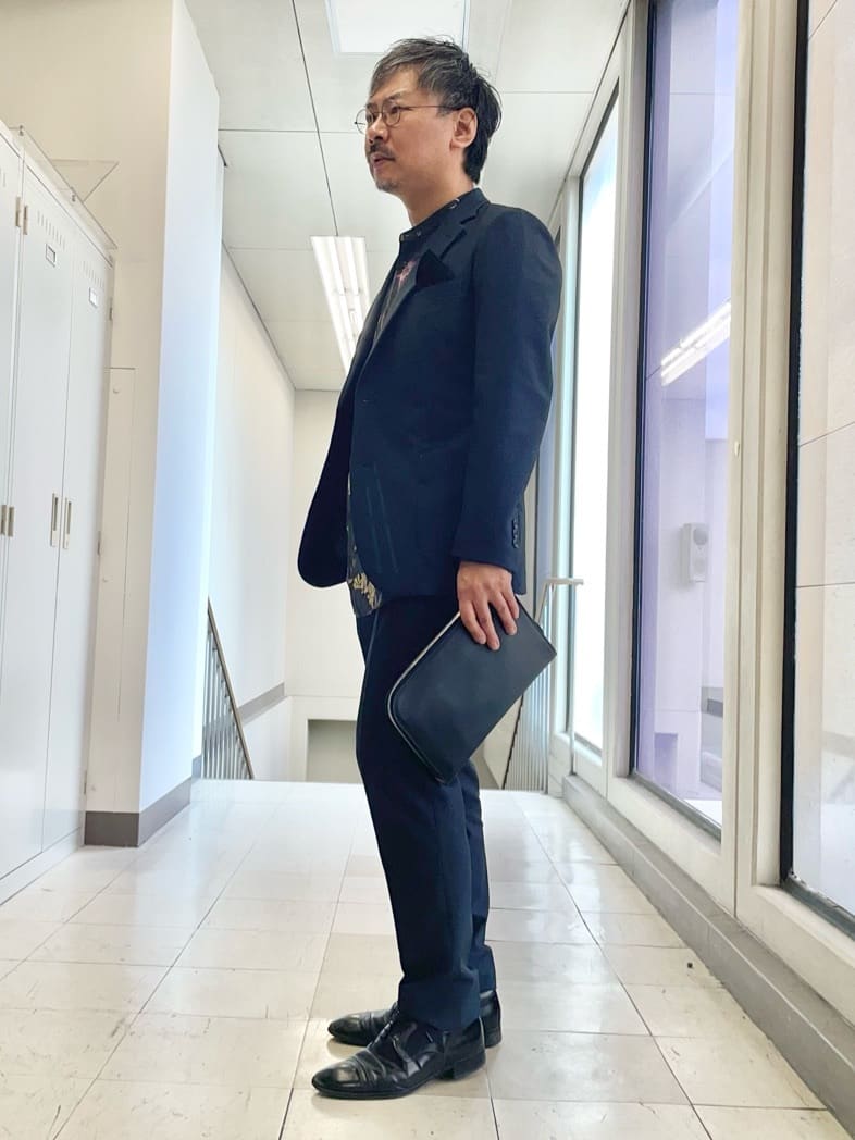 MAKOTO AIさんの「TAKEO KIKUCHI｜ストレートチップシューズ[ メンズ ビジネス シューズ 結婚式 ]」を使ったコーディネート
