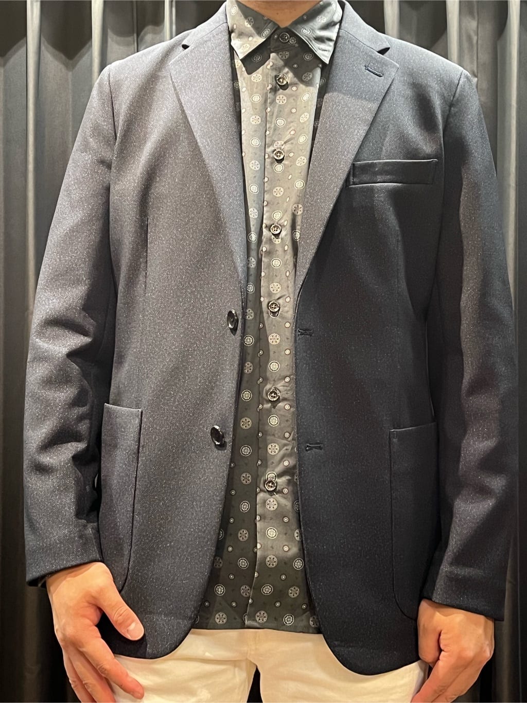 野口武さんの「TAKEO KIKUCHI｜【Sサイズ～】ストレッチ デニム パンツ」を使ったコーディネート