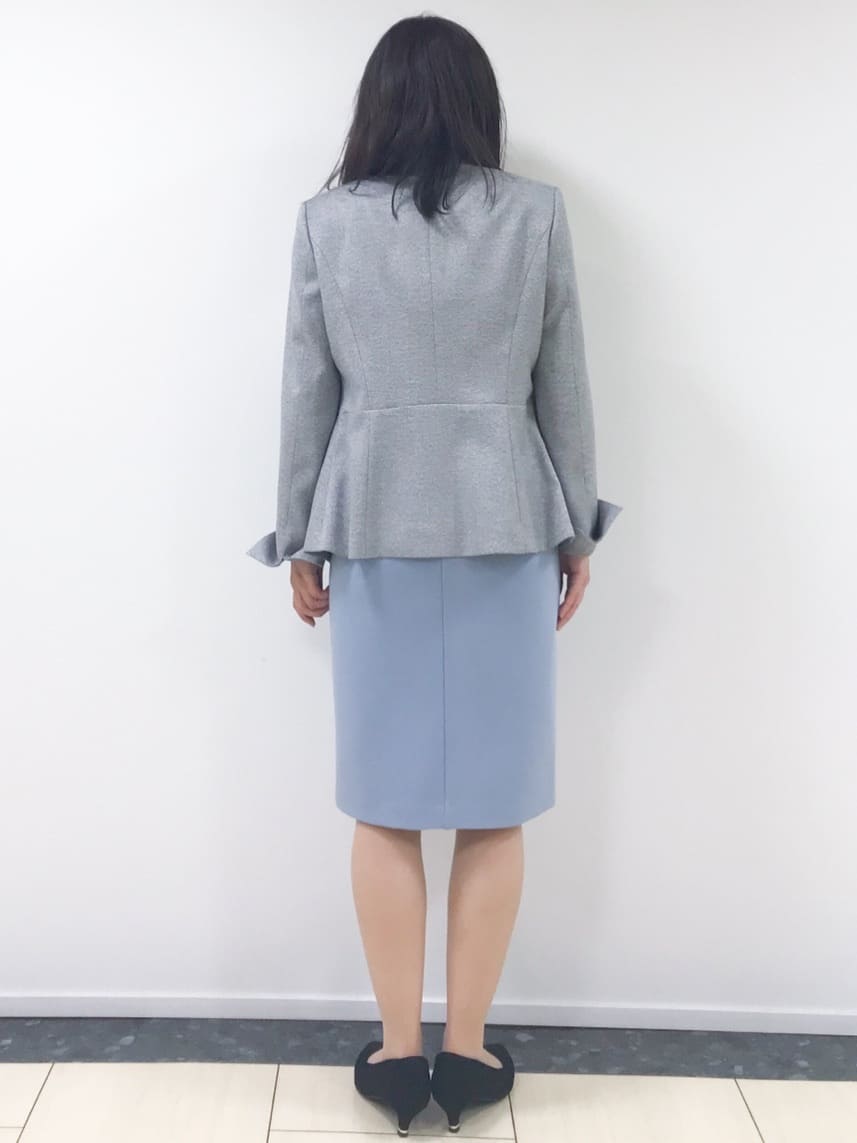 yukinaさんの「COUP DE CHANCE｜【洗える／日本製／通勤】タックブラウス」を使ったコーディネート