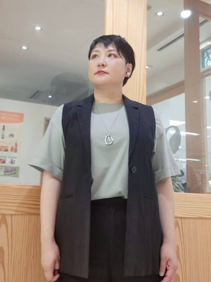 ますこさんの「UNTITLED｜」を使ったコーディネート