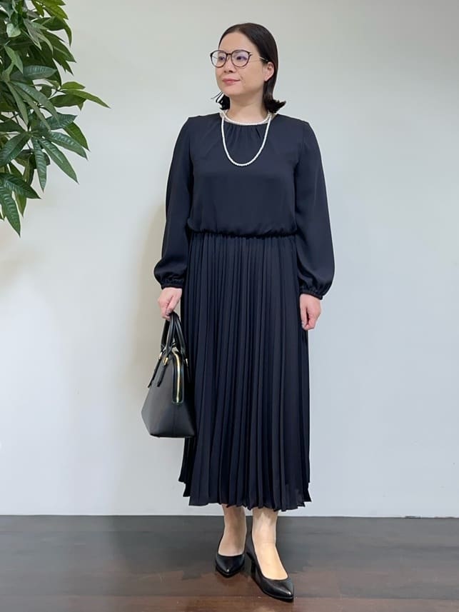 Asamiさんの「UNTITLED｜【追加6/日本製】2連フェイクパールネックレス」を使ったコーディネート