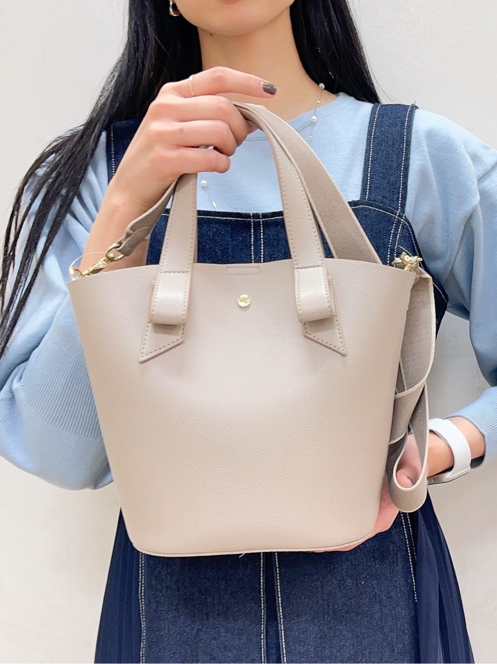 sakiさんの「grove｜キレイに決まる!脇プリーツジャンドレ」を使ったコーディネート