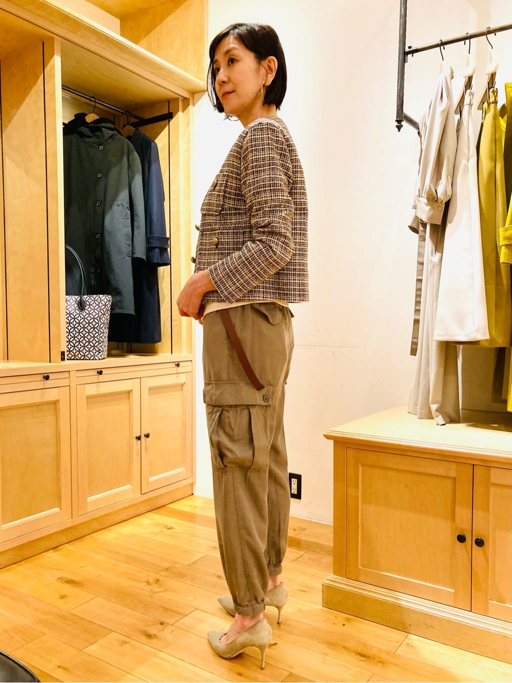 Furuさんの「DRESSTERIOR｜ラグランスリーブコットンプルオーバー」を使ったコーディネート