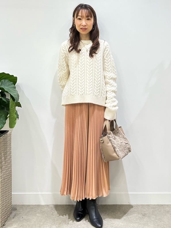Miwaさんの「UNTITLED｜【日本製／2WAY衿】スタンドカラー ロングコート」を使ったコーディネート