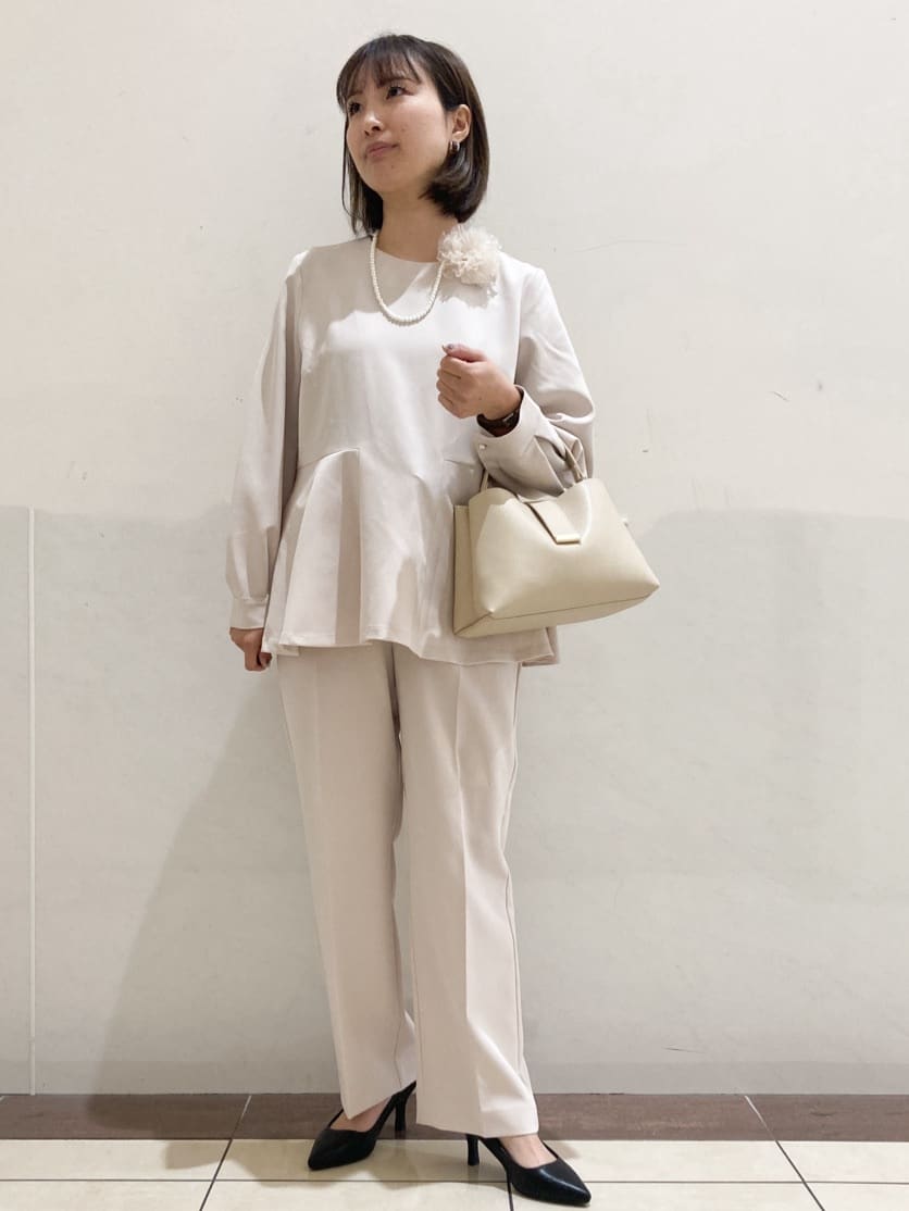 maikoさんの「index｜【抗菌防臭加工/7cmヒール】ベーシックパンプス/通勤対応」を使ったコーディネート