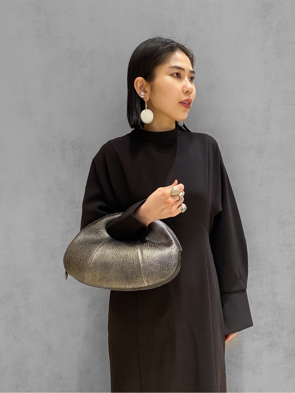 Uさんの「HIROKO HAYASHI｜DAMASCO（ダマスコ）ミニ財布スリム」を使ったコーディネート