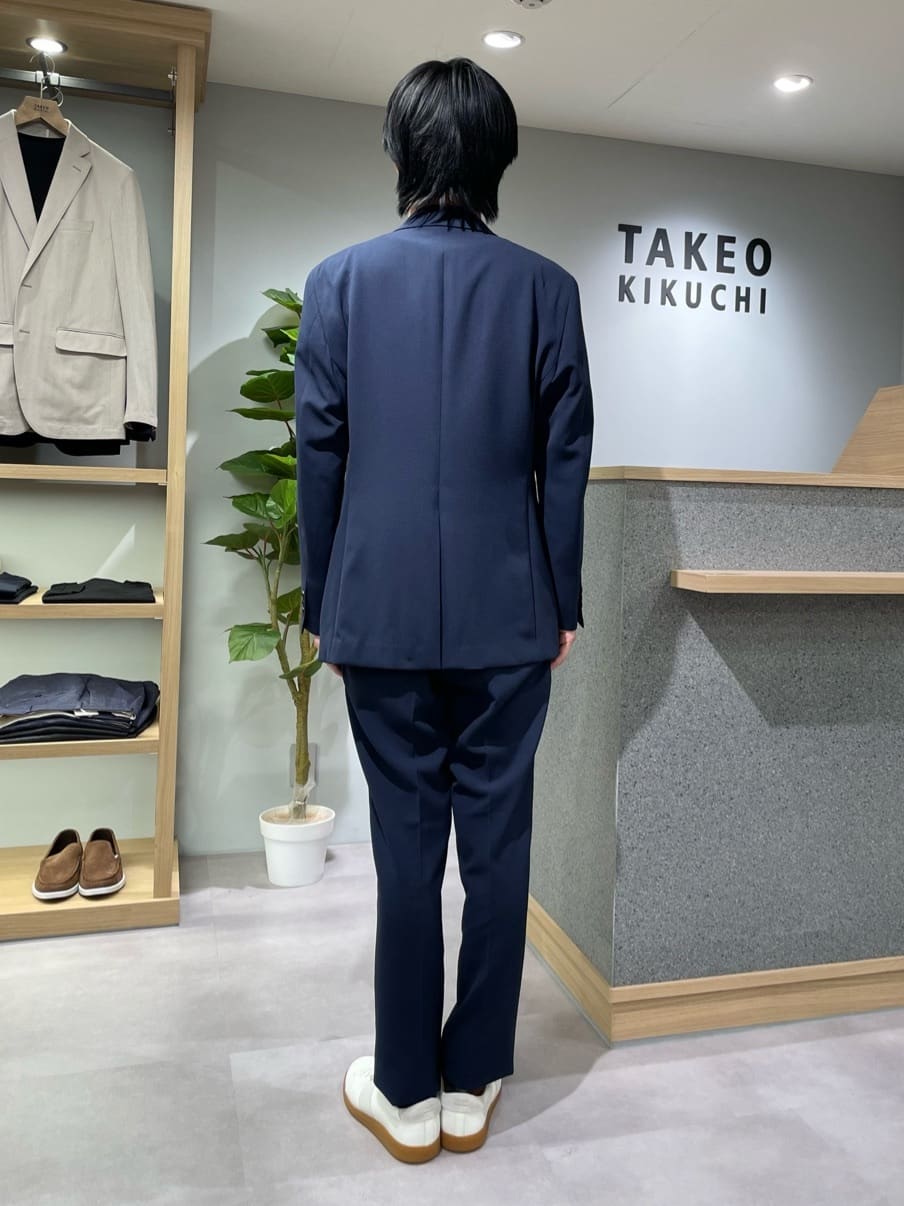 TAKE✳︎さんの「TAKEO KIKUCHI｜【抗菌防臭/シーズンレス】シアサッカー ジャージシャツ」を使ったコーディネート