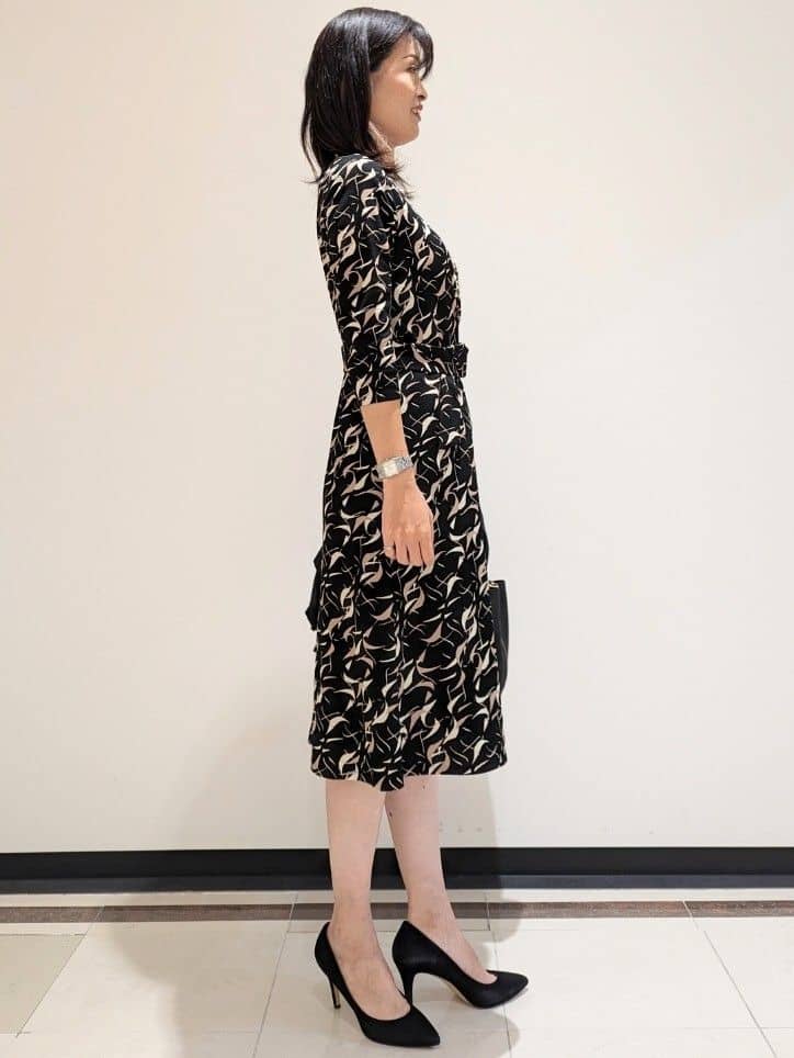 mikiさんの「COUP DE CHANCE｜【日本製】ロングフェイクパールネックレス3」を使ったコーディネート
