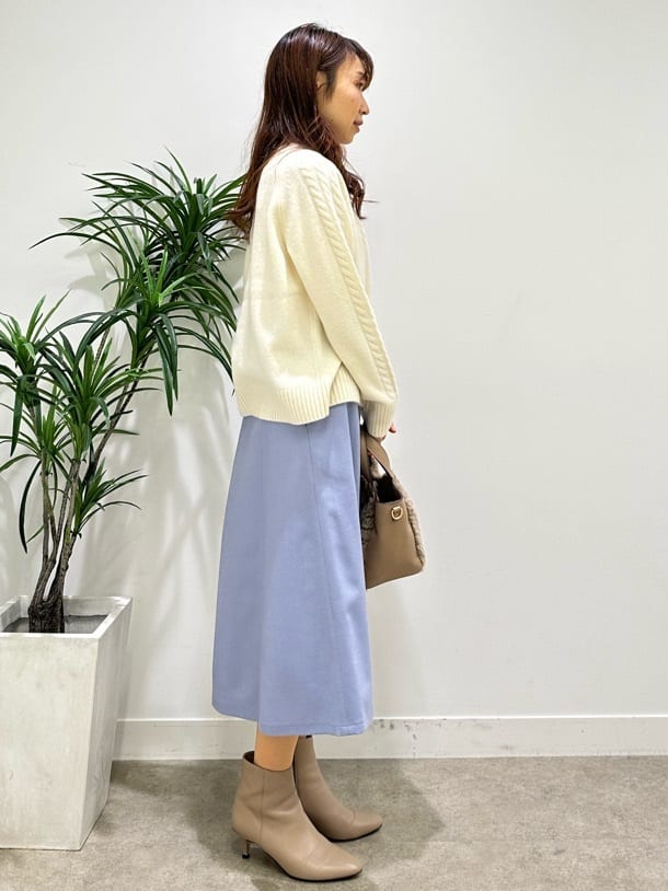 Miwaさんの「UNTITLED｜【日本製／2WAY衿】スタンドカラー ロングコート」を使ったコーディネート