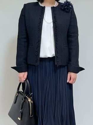 Asamiさんの「UNTITLED｜【追加6/日本製】2連フェイクパールネックレス」を使ったコーディネート