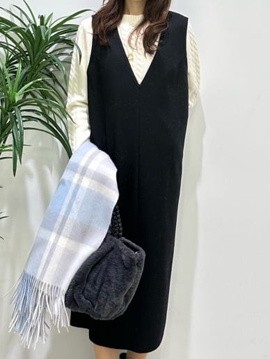 Miwaさんの「UNTITLED｜【日本製／2WAY衿】スタンドカラー ロングコート」を使ったコーディネート