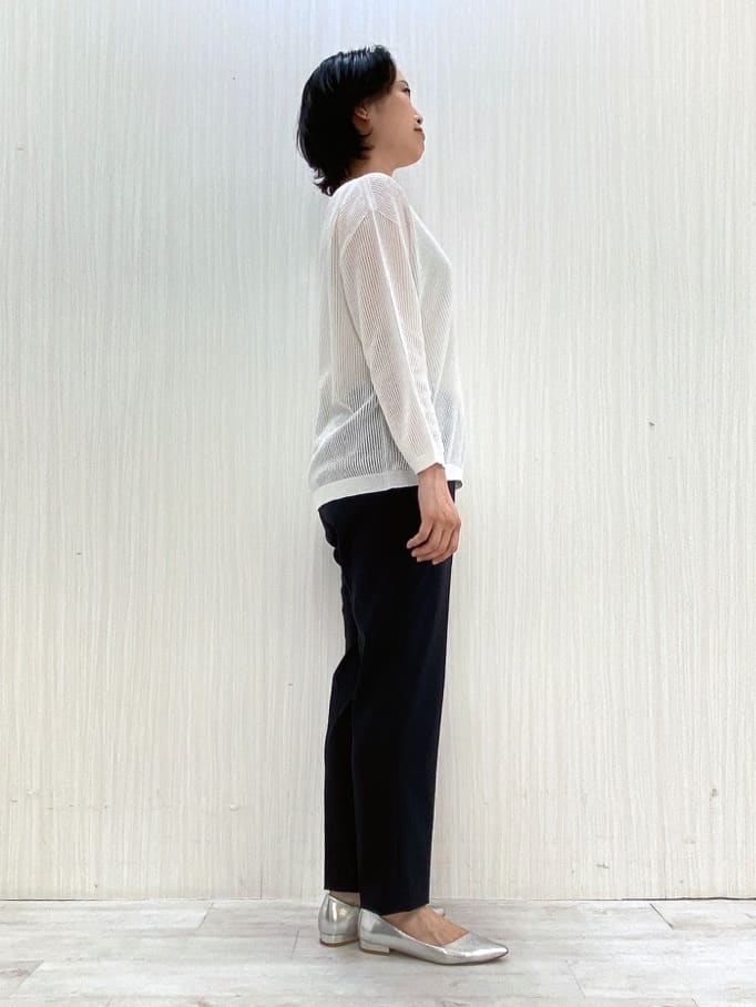 akiさんの「UNTITLED｜リーベルラメベア天竺プルオーバファブリック」を使ったコーディネート