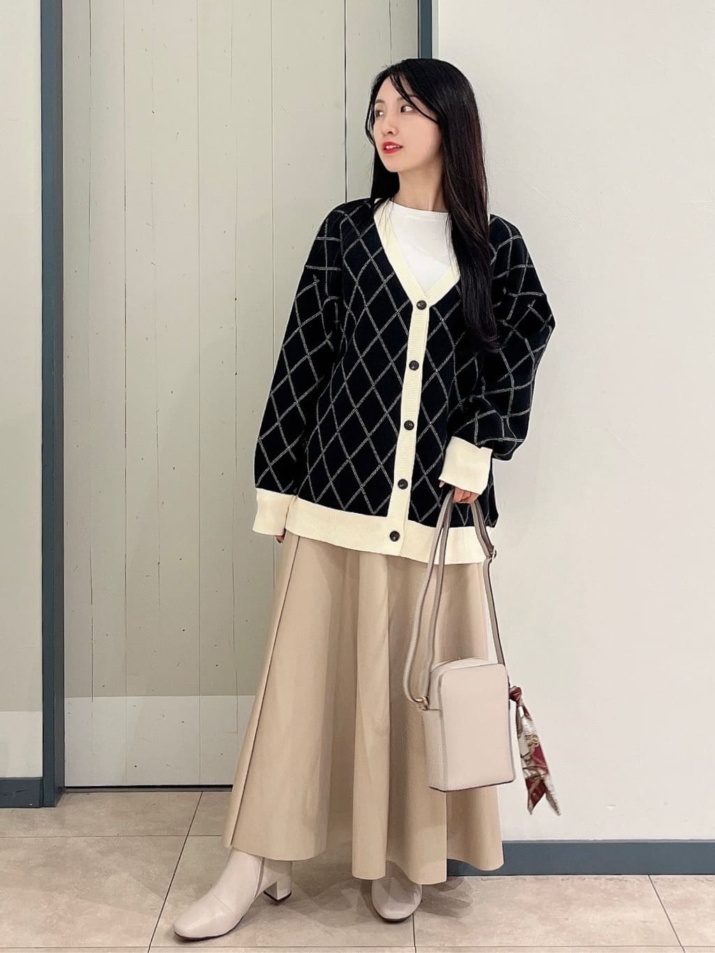 ayanoさんの「grove｜【Lee別注】スクエアショルダー」を使ったコーディネート
