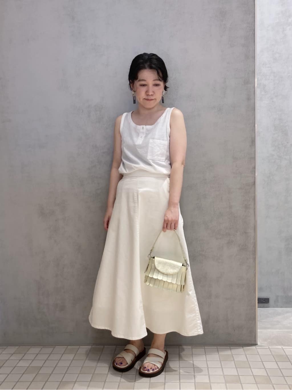 Cさんの「HIROKO HAYASHI｜チェーン付長財布用 ロングチェーン」を使ったコーディネート