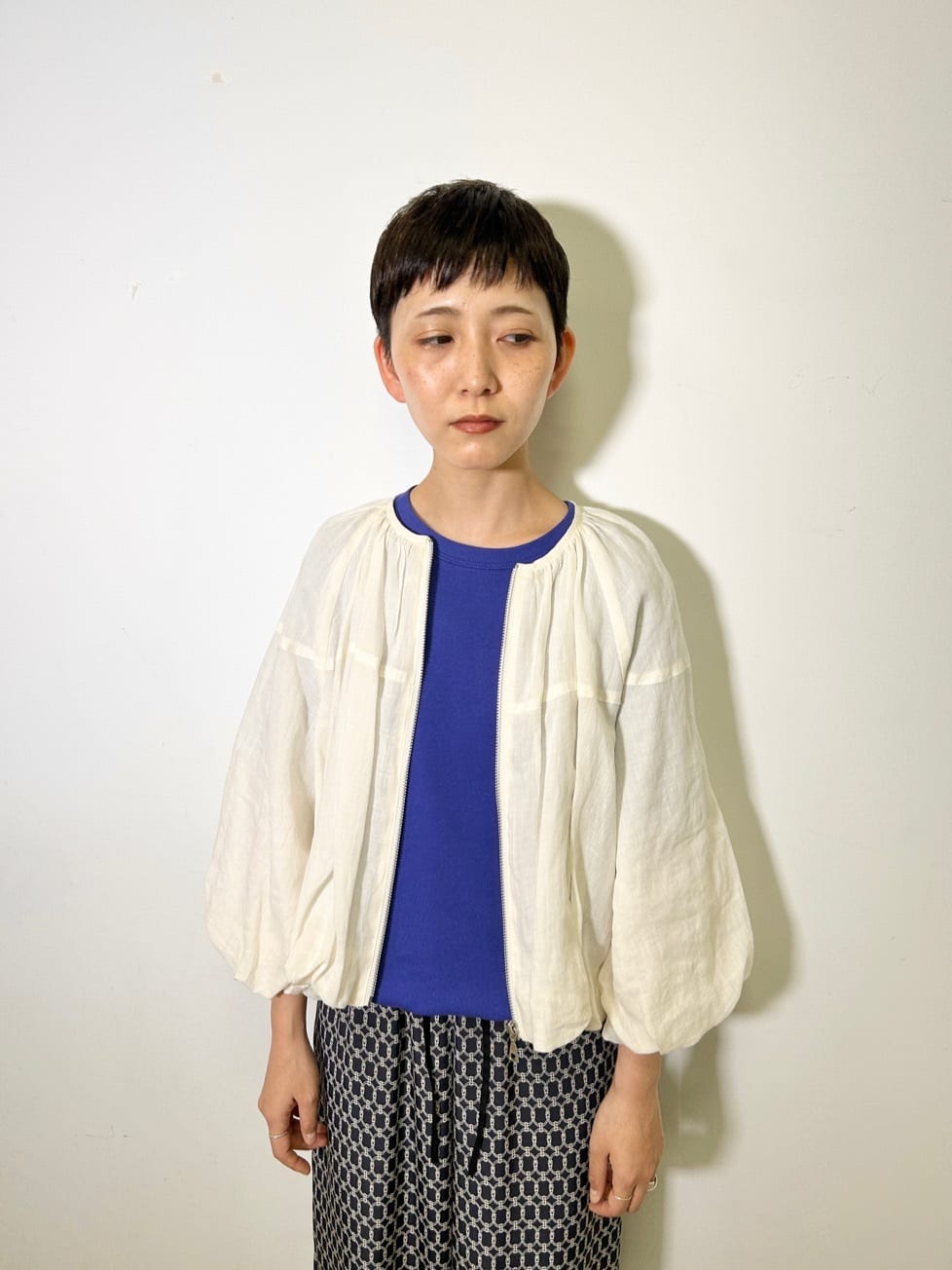 OCHIAIさんの「DRESSTERIOR｜【定番/人気】ラグランハーフスリーブプルオーバー」を使ったコーディネート