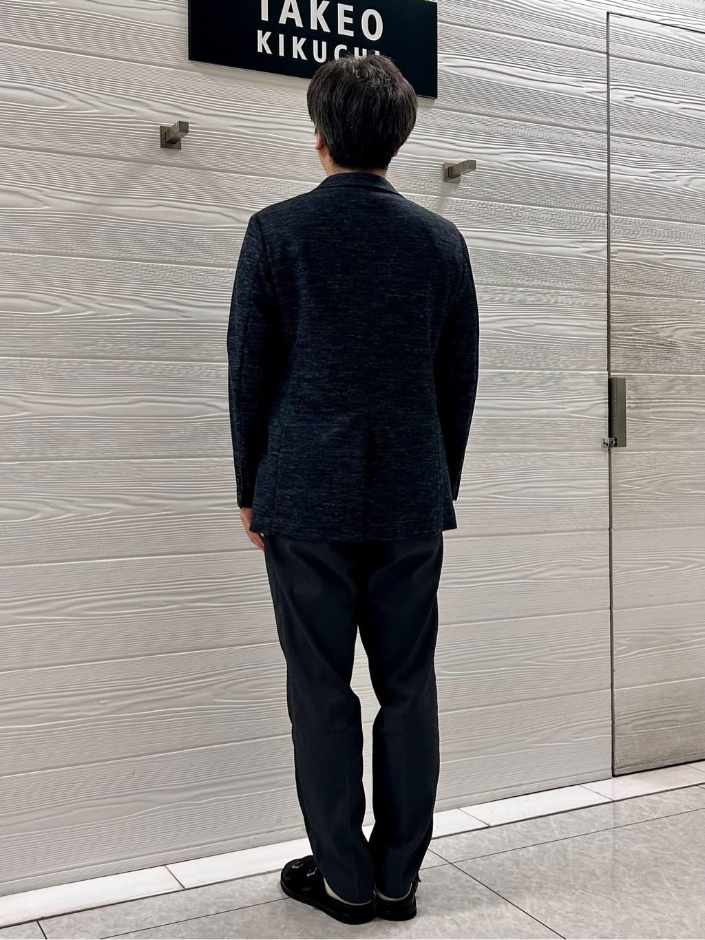 すーさんの「TAKEO KIKUCHI｜【尾州織】リネンブレンド メッシュ ジャケット」を使ったコーディネート