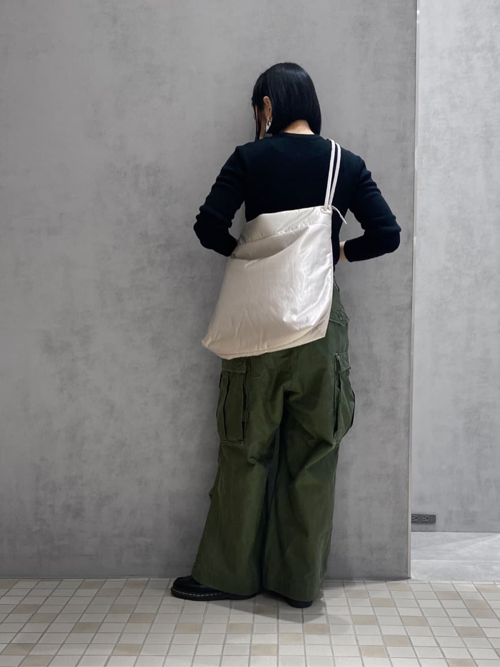 Uさんの「HIROKO HAYASHI｜ENORME（エノルメ）ショルダーバッグ」を使ったコーディネート