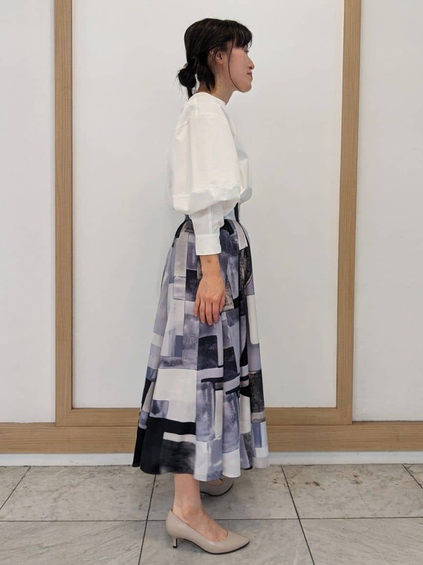 Rieさんの「UNTITLED｜【日本製・本革】Comfit Dresser Pumps（コンフィットドレッサーパンプス）」を使ったコーディネート