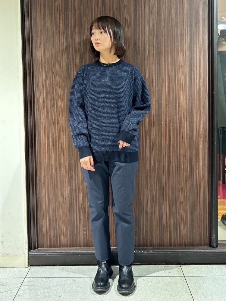 さやさんの「TAKEO KIKUCHI｜【全7サイズ&times;8色展開！】トップマルチヘリンボン パンツ」を使ったコーディネート
