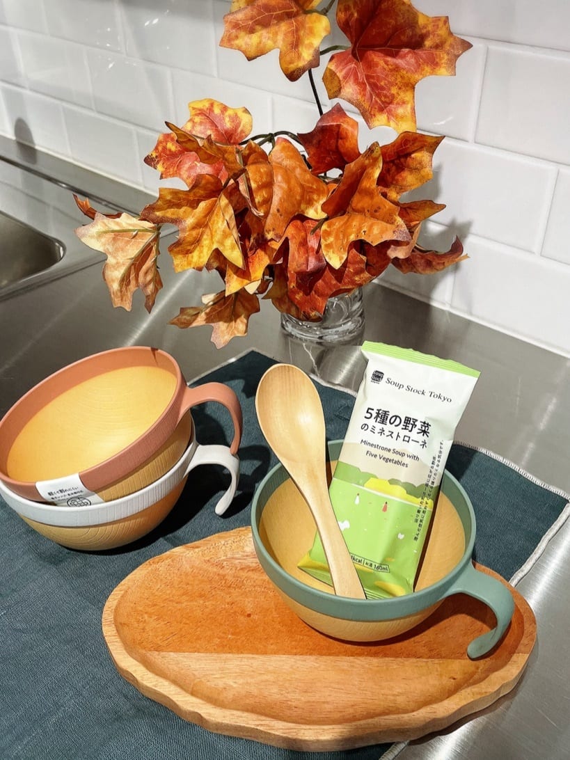 sattoさんの「212 KITCHEN STORE｜MUSUBI 塗分け スープカップ NB/PK」を使ったコーディネート