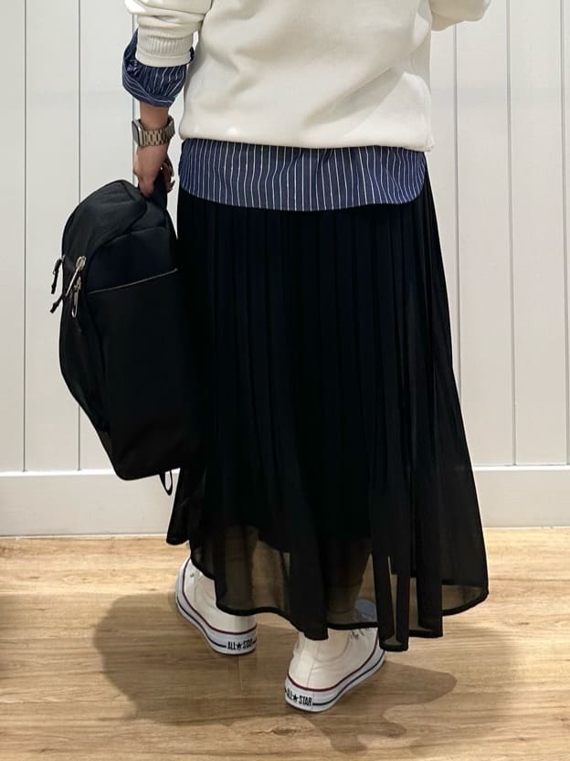 nahoさんの「Dessin｜【CONVERSE/コンバース】ハイカット」を使ったコーディネート