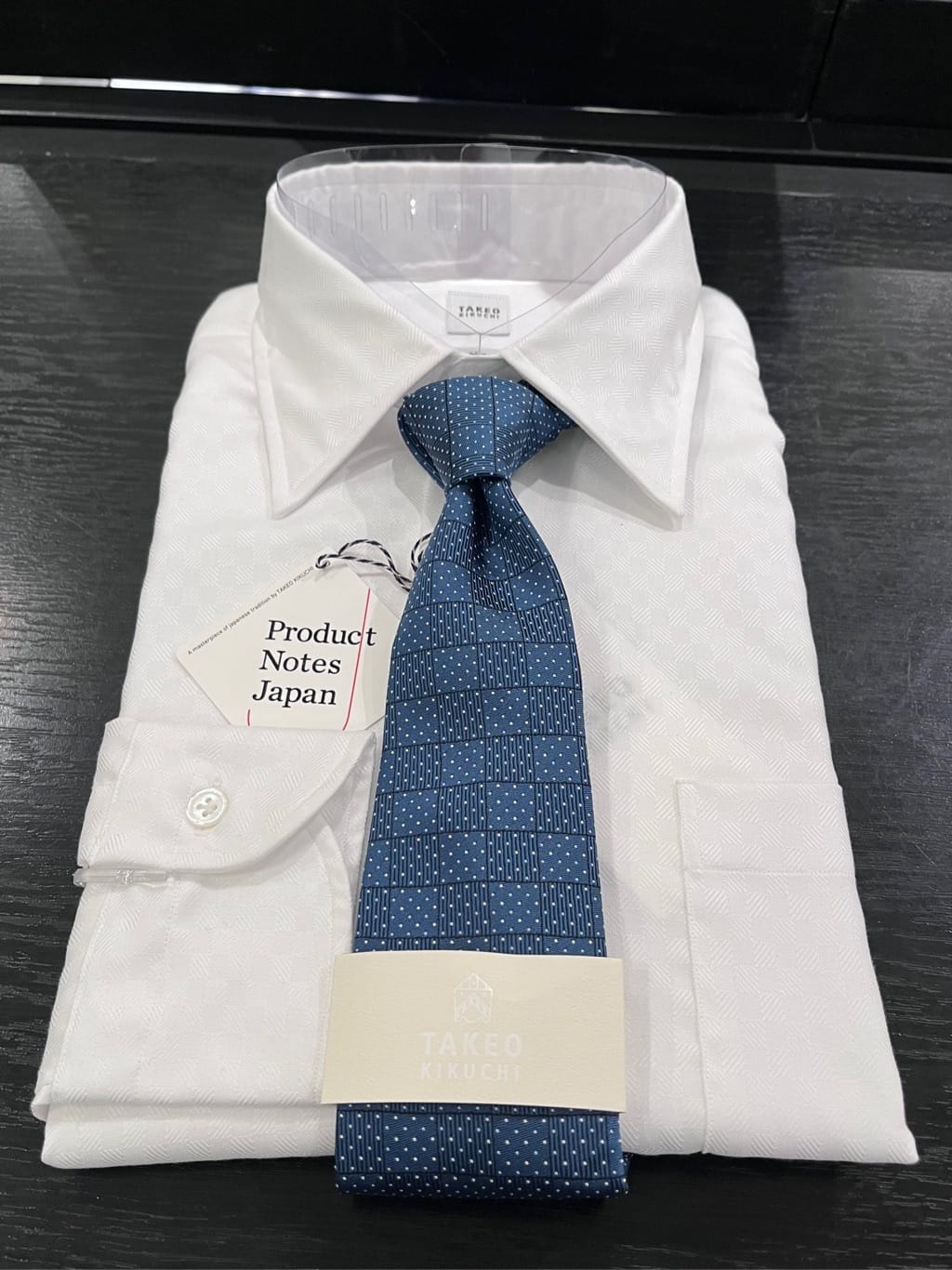 ジュンさんの「TAKEO KIKUCHI｜【Made in JAPAN】市松紋 ドレスシャツ」を使ったコーディネート