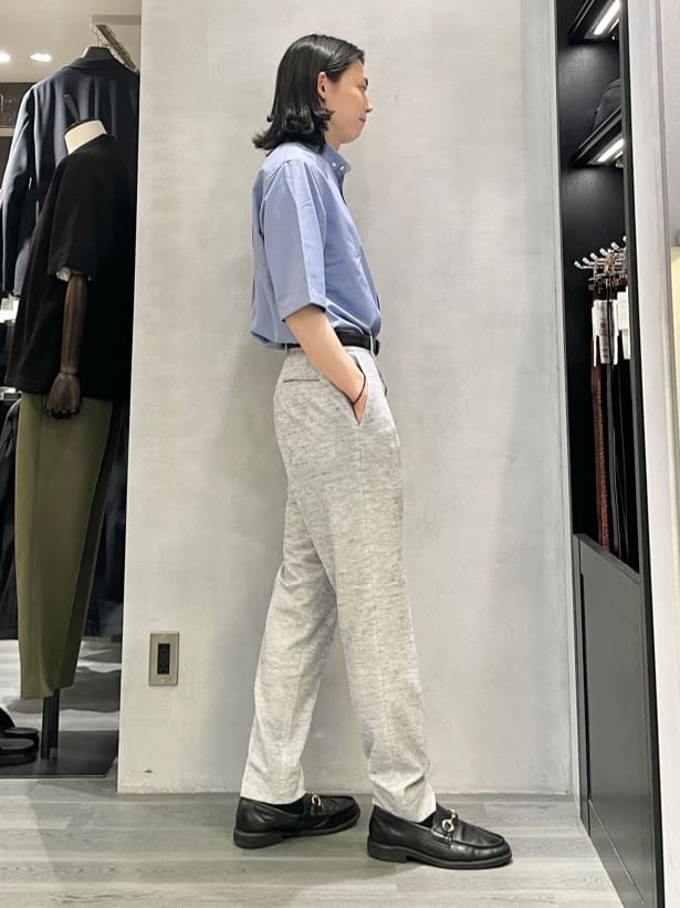Tightさんの「TAKEO KIKUCHI｜【抗菌防臭】COOL DOTS（R）ドビープリント ジャケット」を使ったコーディネート