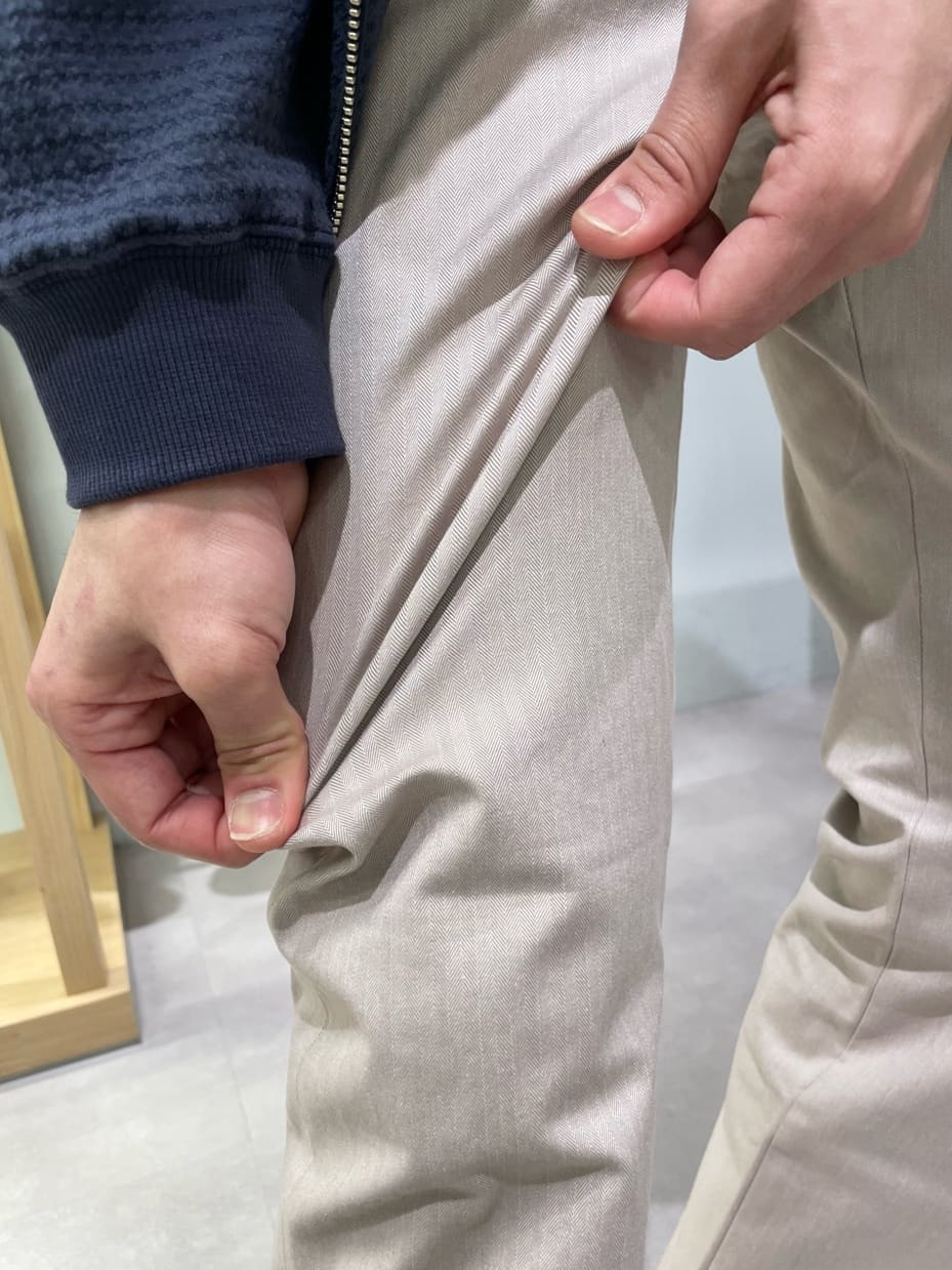 TAKE✳︎さんの「TAKEO KIKUCHI｜【全7サイズ&times;8色展開！】トップマルチヘリンボン パンツ」を使ったコーディネート