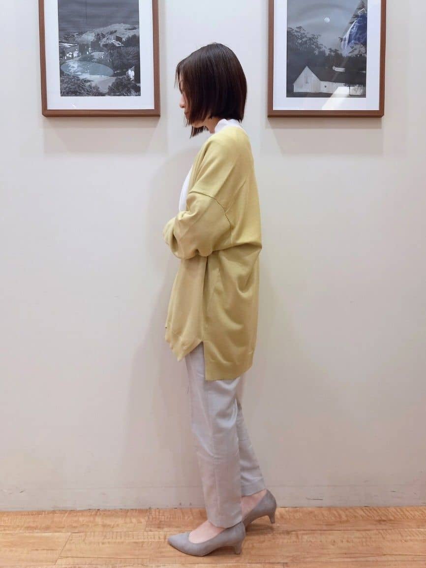 まあるさんの「SHOO･LA･RUE｜【洗える/SS-3L】すっきりキレイにかっこよく 大人のテーパードパンツ」を使ったコーディネート
