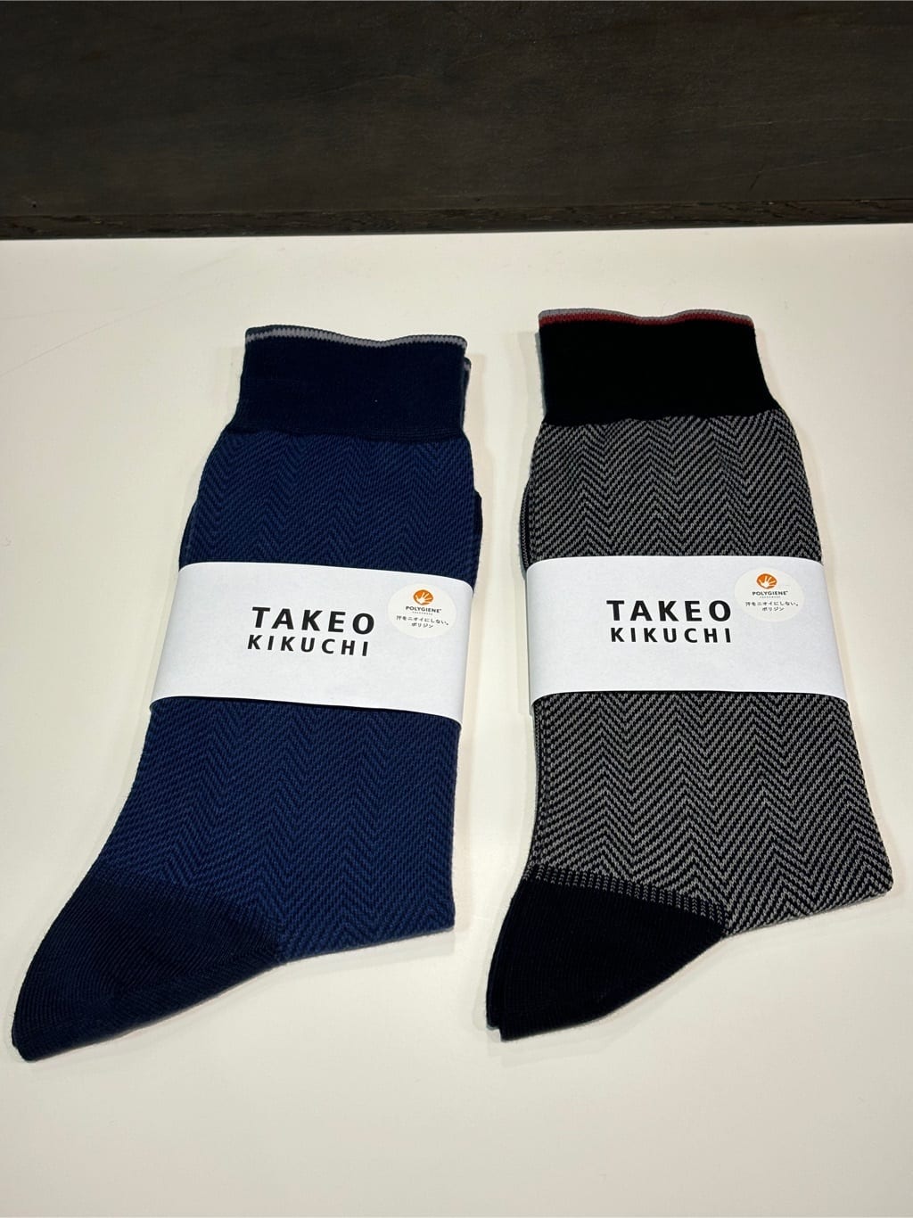 ヒナさんの「TAKEO KIKUCHI｜【抗菌防臭/日本製】ヘリンボン ドレスソックス」を使ったコーディネート