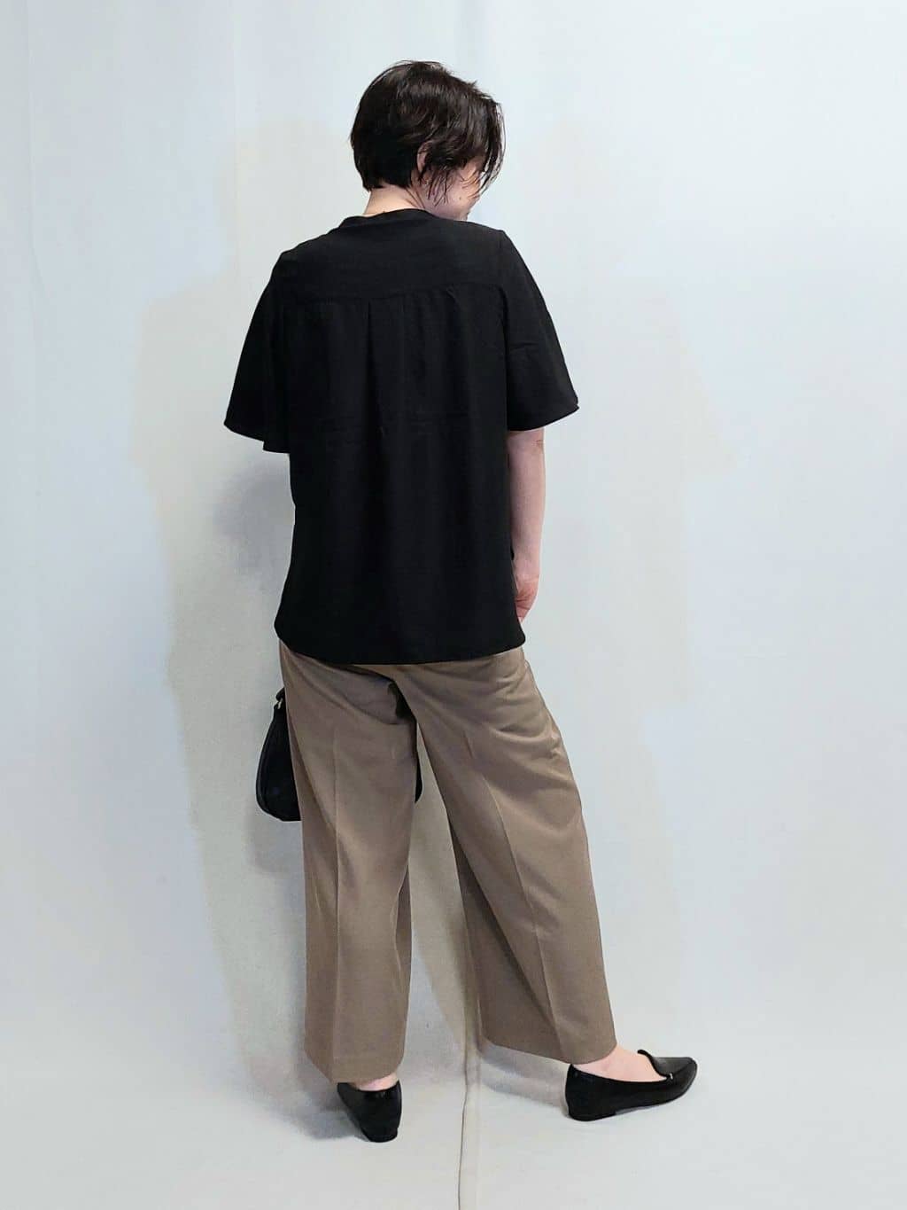 aidaさんの「grove｜メタルパーツローファーパンプス【晴雨兼用】」を使ったコーディネート