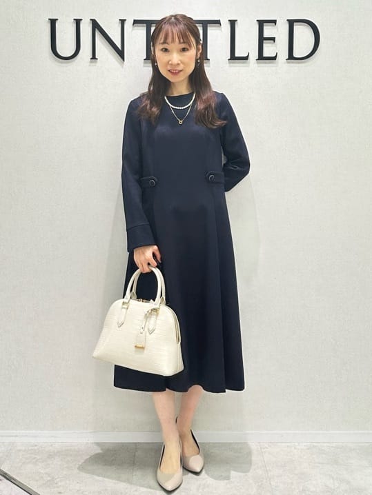 Miwaさんの「UNTITLED｜【日本製／2WAY衿】スタンドカラー ロングコート」を使ったコーディネート
