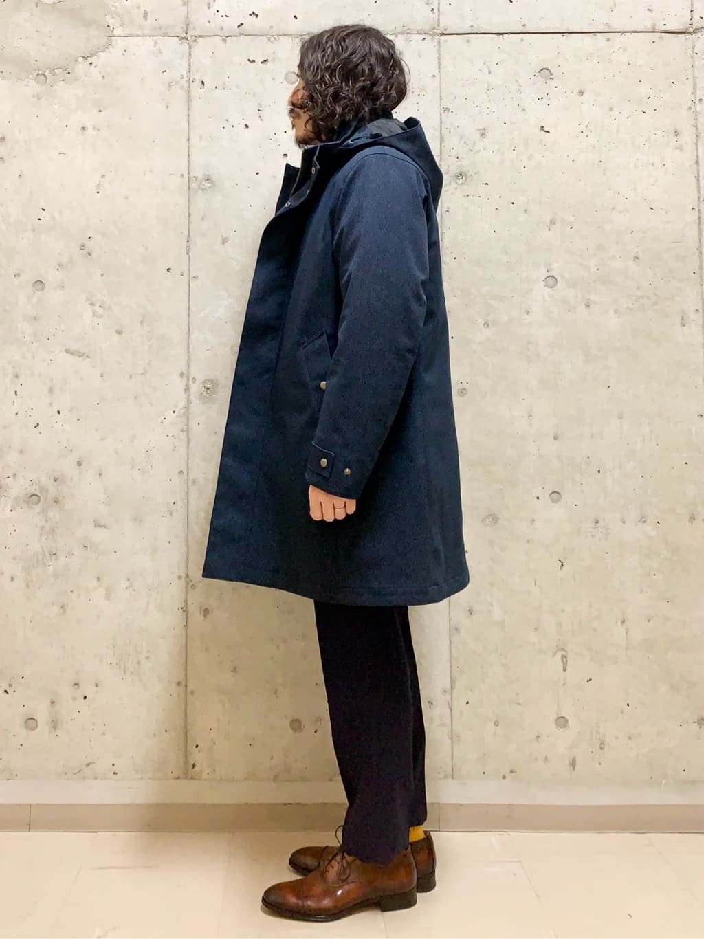 木村剛さんの「TAKEO KIKUCHI｜【3WAY】ジャカードヘリンボン ダウンライナーブルゾン」を使ったコーディネート