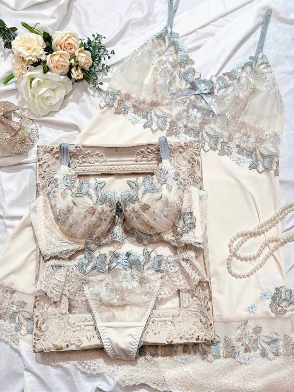 anさんの「Risa Magli｜スカイラー ブラジャー（E-F）＜V Make Type＞」を使ったコーディネート