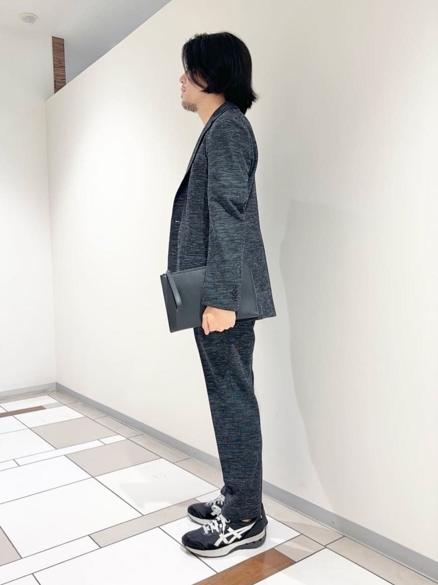 及川さんの「TAKEO KIKUCHI｜【尾州織】リネンブレンド メッシュ ジャケット」を使ったコーディネート