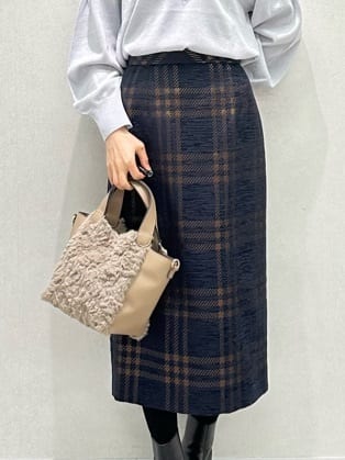 Miwaさんの「UNTITLED｜【日本製／2WAY衿】スタンドカラー ロングコート」を使ったコーディネート