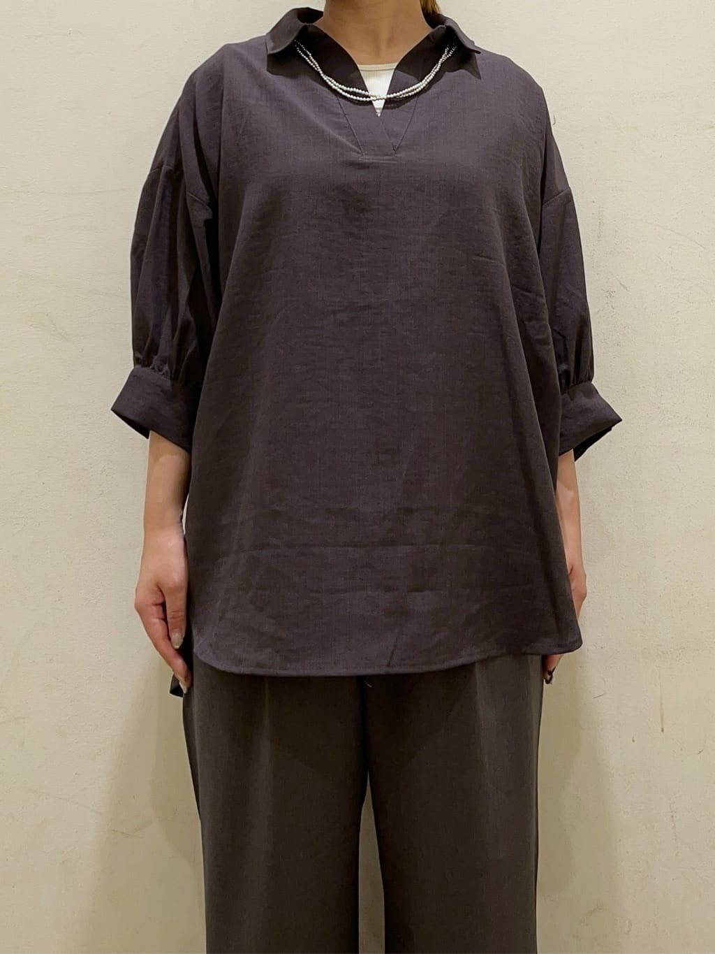 かのさんの「THE SHOP TK｜2WAYクラッチバッグ【冠婚葬祭/ビジネス/セレモニー/パーティー】」を使ったコーディネート